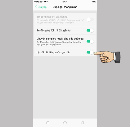 Kích hoạt tính năng
